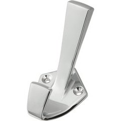 2.8125 Inch Length Single Coat Hook - Chrome 2.8125 Inch Length Single Coat Hook - Chrome