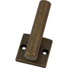 2.4375 Inch Length Single Coat Hook - Windover Antique 2.4375 Inch Length Single Coat Hook - Windover Antique