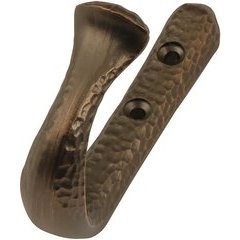 3.4375 Inch Length Single Coat Hook - Refined Bronze 3.4375 Inch Length Single Coat Hook - Refined Bronze