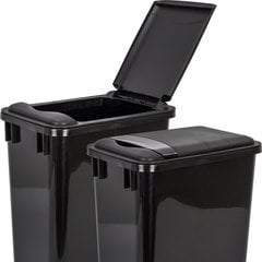 Lid for 35 Quart Plastic Waste Container - Black Lid for 35 Quart Plastic Waste Container - Black