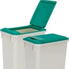Lid for 35 Quart Plastic Waste Container - Green Lid for 35 Quart Plastic Waste Container - Green