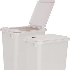 Lid for 50 Quart Plastic Waste Container - White Lid for 50 Quart Plastic Waste Container - White