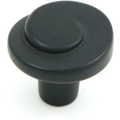 Stockholm 1-1/8 inch Matte Black Cabinet Knob Stockholm 1-1/8 inch Matte Black Cabinet Knob