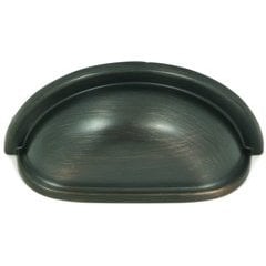 Princeton 3 Inch Center to Center Oil Rubbed Bronze Cabinet Cup Pull Princeton 3 Inch Center to Center Oil Rubbed Bronze Cabinet Cup Pull