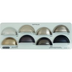 Showroom Display Board - Cup Pulls Collection - LIMIT 1 PER CUSTOMER Showroom Display Board - Cup Pulls Collection - LIMIT 1 PER CUSTOMER
