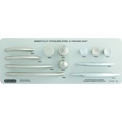 Showroom Display Board - Essential'Z Stainless Steel & Creased Bow Collection - LIMIT 1 PER CUSTOMER Showroom Display Board - Essential'Z Stainless Steel & Creased Bow Collection - LIMIT 1 PER CUSTOMER