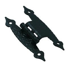 3/8 Inch Offset Hinge 1-5/8 Inch Width - Colonial Black - Pair 3/8 Inch Offset Hinge 1-5/8 Inch Width - Colonial Black - Pair