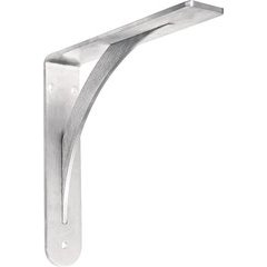 Brunswick Countertop Support 8" X 8" - Brushed Stainless Brunswick Countertop Support 8" X 8" - Brushed Stainless