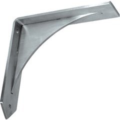 Arrowwood Countertop Support 8 inch x 8 inch - Brushed Stainless Arrowwood Countertop Support 8 inch x 8 inch - Brushed Stainless