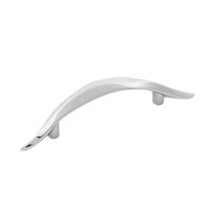 Willow 3 Inch Center to Center Polished Nickel Cabinet Pull Willow 3 Inch Center to Center Polished Nickel Cabinet Pull