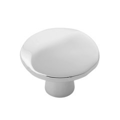 Willow Collection Cabinet Knob 1-3/8 Inch Diameter Polished Nickel Finish Willow Collection Cabinet Knob 1-3/8 Inch Diameter Polished Nickel Finish