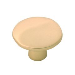 Willow Collection Cabinet Knob 1-3/8 Inch Diameter Flat Ultra Brass Finish Willow Collection Cabinet Knob 1-3/8 Inch Diameter Flat Ultra Brass Finish