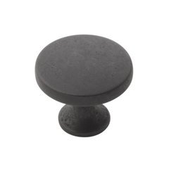 Forge Collection Cabinet Knob 1-3/8 Inch Diameter Black Iron Finish Forge Collection Cabinet Knob 1-3/8 Inch Diameter Black Iron Finish