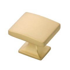 Forge Collection Cabinet Knob 1-7/16" X 1-1/4" Brushed Golden Brass Finish Forge Collection Cabinet Knob 1-7/16" X 1-1/4" Brushed Golden Brass Finish