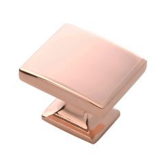 Forge Collection Cabinet Knob 1-7/16" X 1-1/4" Polished Copper Finish Forge Collection Cabinet Knob 1-7/16" X 1-1/4" Polished Copper Finish