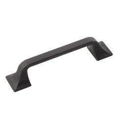 Forge 96 Millimeter Center to Center Black Iron Cabinet Pull Forge 96 Millimeter Center to Center Black Iron Cabinet Pull