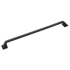 Forge 12 Inch Center to Center Black Iron Cabinet Pull Forge 12 Inch Center to Center Black Iron Cabinet Pull