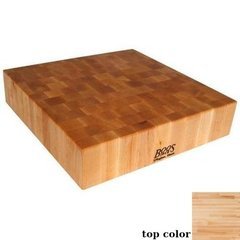 24 Inch x 24 Inch x 4 Inch Square Chinese Chopping Block - Maple 24 Inch x 24 Inch x 4 Inch Square Chinese Chopping Block - Maple