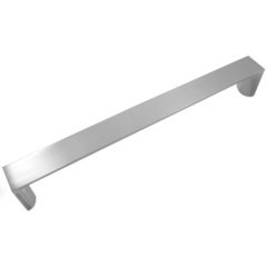 Metro 7.56 Inch Center to Center Cabinet Pull - Satin Nickel Metro 7.56 Inch Center to Center Cabinet Pull - Satin Nickel