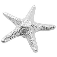Oceana 2.8 Inch Width Starfish Cabinet Knob - Polished Chrome Oceana 2.8 Inch Width Starfish Cabinet Knob - Polished Chrome