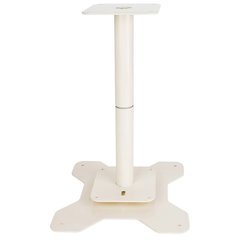 Lazy Susan Pole for 2 Kidney Shelves - Cream White - Cream White Lazy Susan Pole for 2 Kidney Shelves - Cream White - Cream White