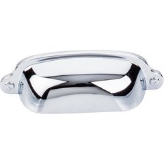 Cup Pull 2-9/16 inch Center to Center Polished Chrome Cup Pull 2-9/16 inch Center to Center Polished Chrome