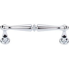 Edwardian Pull 3-3/4 inch Center to Center Polished Chrome Edwardian Pull 3-3/4 inch Center to Center Polished Chrome