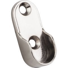 Hardware Resources Middle Mounting Bracket For Oval Closet Rod
