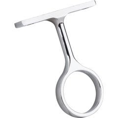 Middle Mounting Bracket for 1-1/16 Inch Round Closet Rod Screw-in Type - Chrome Middle Mounting Bracket for 1-1/16 Inch Round Closet Rod Screw-in Type - Chrome