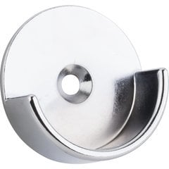 Open Closet Bracket for 1-5/16 Inch Round Closet Rod - Polished Chrome Open Closet Bracket for 1-5/16 Inch Round Closet Rod - Polished Chrome