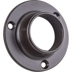 Closed Closet Bracket for Round 1-5/16 Inch Closet Rod with Screws - Dark Bronze Closed Closet Bracket for Round 1-5/16 Inch Closet Rod with Screws - Dark Bronze