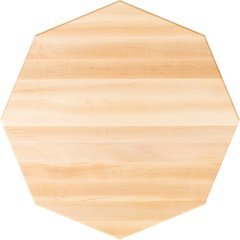 60 Inch Diameter Octagonal Butcher Block Kitchen Countertop - Soft Maple 60 Inch Diameter Octagonal Butcher Block Kitchen Countertop - Soft Maple