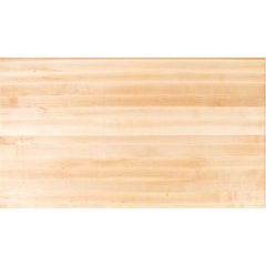 84 Inch x 36 Inch x 1-1/2 Inch Rectangular Butcher Block Kitchen Countertop - Soft Maple 84 Inch x 36 Inch x 1-1/2 Inch Rectangular Butcher Block Kitchen Countertop - Soft Maple