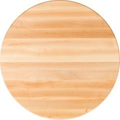 36 Inch Diameter Round Butcher Block Kitchen Countertop - Maple 36 Inch Diameter Round Butcher Block Kitchen Countertop - Maple