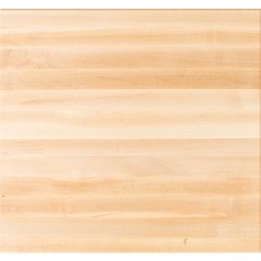 30 Inch x 30 Inch x 1-1/2 Inch Square Butcher Block Kitchen Countertop - Soft Maple 30 Inch x 30 Inch x 1-1/2 Inch Square Butcher Block Kitchen Countertop - Soft Maple