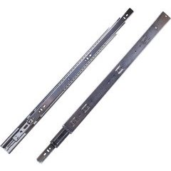 14 Inch Soft Close Full Extension Ball Bearing Side Mount Drawer Slide - Cadmium 14 Inch Soft Close Full Extension Ball Bearing Side Mount Drawer Slide - Cadmium