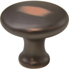Metropolis 1-1/8 Inch Oil Rubbed Bronze Cabinet Knob Metropolis 1-1/8 Inch Oil Rubbed Bronze Cabinet Knob