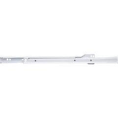 24 Inch Bottom Mount Euro Drawer Slide - White 24 Inch Bottom Mount Euro Drawer Slide - White