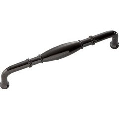 Williamsburg 5-1/16 Inch Center to Center Black Nickel Cabinet Pull Williamsburg 5-1/16 Inch Center to Center Black Nickel Cabinet Pull