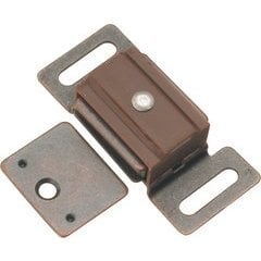 1-7/8 Inch Magnetic Catch - Statuary Bronze 1-7/8 Inch Magnetic Catch - Statuary Bronze