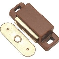 1-1/2 Inch Small Magnetic Catch - Statuary Bronze 1-1/2 Inch Small Magnetic Catch - Statuary Bronze