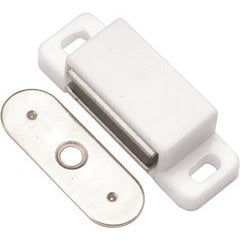 1-1/2 Inch Small Magnetic Catch - White 1-1/2 Inch Small Magnetic Catch - White
