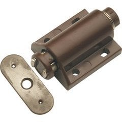 7/8 Inch Magic Touch Latch - Statuary Bronze 7/8 Inch Magic Touch Latch - Statuary Bronze