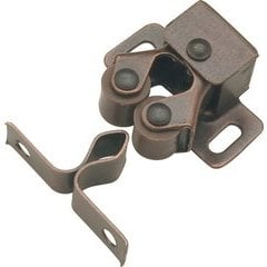 1 Inch Double Roller Catch - Statuary Bronze 1 Inch Double Roller Catch - Statuary Bronze