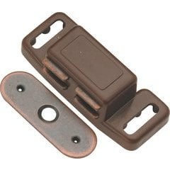 1-1/2 Inch Magnetic Catch - Statuary Bronze 1-1/2 Inch Magnetic Catch - Statuary Bronze