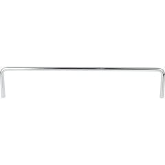 9-1/4 Inch Metal Shelf Rail - Polished Chrome 9-1/4 Inch Metal Shelf Rail - Polished Chrome