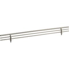 17 Inch Shoe Fence for Shelving - Satin Nickel 17 Inch Shoe Fence for Shelving - Satin Nickel