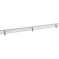 23 Inch Shoe Fence for Shelving - Satin Nickel 23 Inch Shoe Fence for Shelving - Satin Nickel