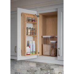 12-1/2 x 4 x 24 Inch Adjustable Spice Rack for 18 Wall Cabinet 12-1/2 x 4 x 24 Inch Adjustable Spice Rack for 18 Wall Cabinet