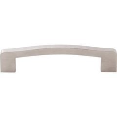 Pull 5-1/16 inch Center to Center Brushed Stainless Steel Pull 5-1/16 inch Center to Center Brushed Stainless Steel